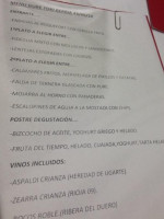 Gure Toki Berria menu