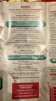 Anthony’s Pizza Pasta menu