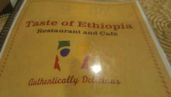 Taste Of Ethiopia Ii menu