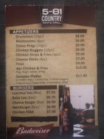 5-81 Country Grill food