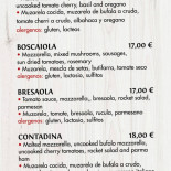 Gitano Ibiza Cardápio