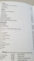 C J Market Deli menu