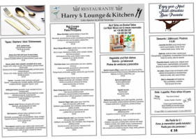 Harry's Lounge Kitchen food