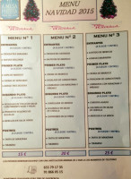 A Mesa Puesta menu