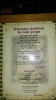 Alfil menu