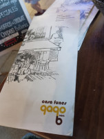 Gago 6Sevilla menu