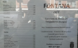 Fontana Cafe inside