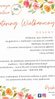 Bajka Lunch, Catering, Przyjęcia Okolicznościowe, Noclegii menu