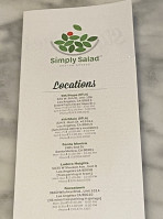 Simply Salad inside