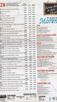 Pizzeria Moreno menu