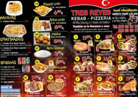 Tres Reyes Doner Kebab Pizzeria Venta De Baños food