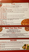 Monte Carlo Pizza menu