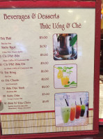 Pho Hung Grill menu