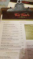 Two Tones Cafe menu