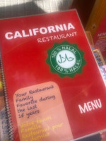 California menu