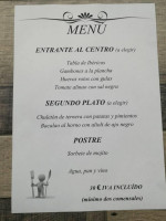 Rte De Cuchara Y Tenedor menu