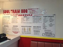 Dilworth's Bbq menu