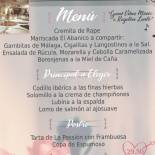 Pizzeria El Abanico Carte