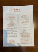 Kim's Corner Dba Bapp menu