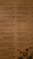 Giardino Del Carmen menu