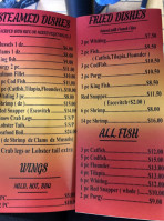 Ms Gwens Fish Chips menu