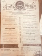 Roast Cafe menu