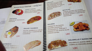 Cafe La Picada menu