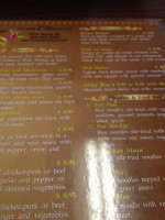 Thai Chang 2 menu