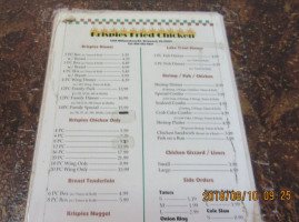 Krispies Fried Chicken menu