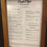 Fino Par menu