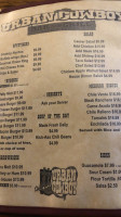 Urban Cowboy And Grill menu