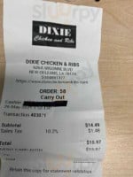 Dixie Chicken Ribs inside