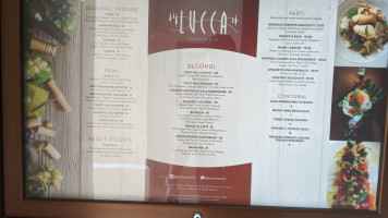 The Blue At The Boca Resort menu