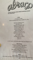 Abraço menu