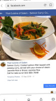 Thai Cuisine Of Salem food