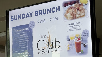 The Club At Candler Hills food