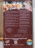 One Pacific Snack Shack menu