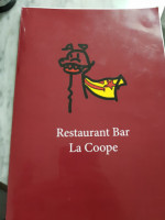 La Cooperativa menu