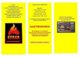 Gastronomix menu