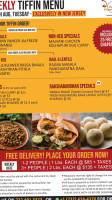 Mejwaani Indian And Tiffin Service menu