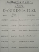 Pod Kasztami menu