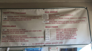 Burrito Giant, LLC menu