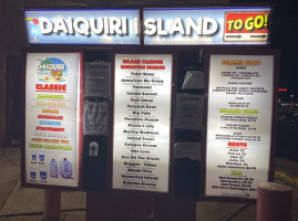 Daiquiri Island Togo menu