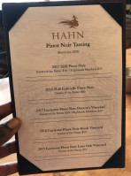 Hahn Family Wines food