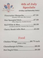 Lake Chelan Eagles Foe 2218 menu