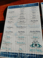 Blue Spirits Distilling And Events Center menu