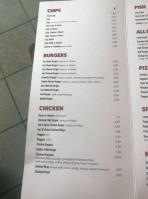 The Cods Way menu