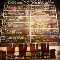 Half Barrel Beer Project inside