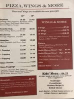 St Joe Inn menu
