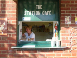 The Station Cafe inside